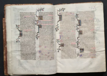 O Missal Gotha: Fol. 11v, Texto, c. 1375.