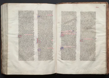 O Missal Gotha: Fol. 148v, Texto, c. 1375.