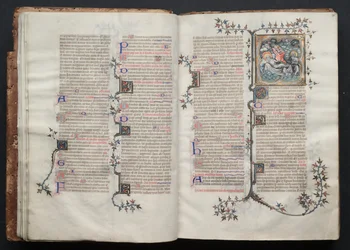 O Missal Gotha: Fol. 15v, Texto , c. 1375.