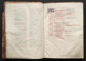 O Missal Gotha: Fol. 5r, Texto , c. 1375.