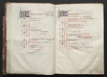 O Missal Gotha: Fol. 7r, Texto , c. 1375.