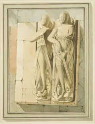 Efígies de dois cavaleiros, 