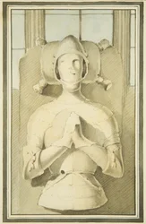 Effigy of Robert, Duque da Normandia, em St Philip