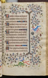 Horas de Carlos o Nobre, rei de Navarra (1361-1425): fol. 251r, Texto