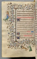 Horas de Carlos o Nobre, rei de Navarra (1361-1425): fol. 273v, Texto