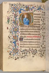 Horas de Carlos, o Nobre, rei de Navarra (1361-1425): fol. 291v, Texto