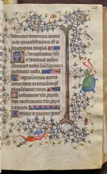 Horas de Carlos o Nobre, rei de Navarra (1361-1425): fol. 58r, Texto