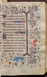 Horas de Carlos o Nobre, rei de Navarra (1361-1425): fol. 66r, Texto