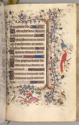 Horas de Carlos Nobre, rei de Navarra 1361-1425: fol. 225r, Texto, c. 1405
