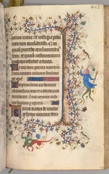 Horas de Carlos Nobre, rei de Navarra 1361-1425: fol. 226r, Texto, c. 1405
