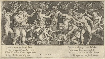 Speculum Romanae Magnificentiae: Sacrifício a Priapus, século XVI, século XVI.