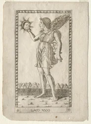 Gênio do Sol (do Tarocchi, série B: Princípios e Virtudes Cósmicos, #31)