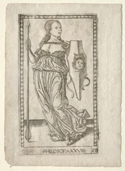 Filosofia do Tarocchi, série C: Liberal Arts,  28, antes de 1467.