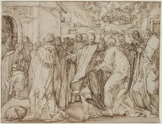 The Parable of the Tribute Money, c. 15801600.