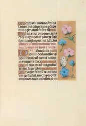 Horas da rainha Isabel, a católica, rainha da Espanha: Fol. 100r, c. 1500.