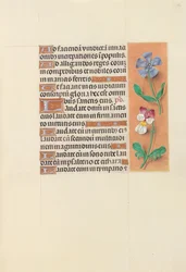 Horas da rainha Isabel, a católica, rainha da Espanha: Fol. 122r, c. 1500.