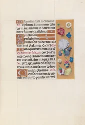 Horas da rainha Isabel, a católica, rainha da Espanha: Fol. 161r, c. 1500.