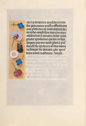 Horas da rainha Isabel, a católica, rainha da Espanha: Fol. 182v, c. 1500.