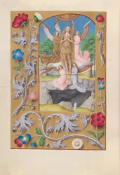 Horas da rainha Isabel, a católica, rainha da Espanha: Fol. 193v, Santa Maria Madalena, c. 1500.