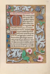 Horas da rainha Isabel, a católica, rainha da Espanha: Fol. 194r, c. 1500.