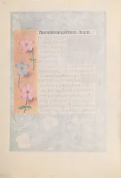 Horas da rainha Isabel, a católica, rainha da Espanha: Fol. 194v, c. 1500.