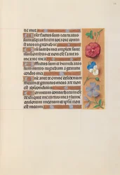 Horas da rainha Isabel, a católica, rainha da Espanha: Fol. 203r, c. 1500.