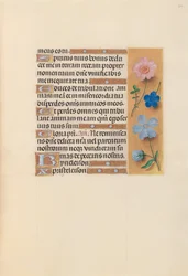 Horas da rainha Isabel, a católica, rainha da Espanha: Fol. 210r, c. 1500.