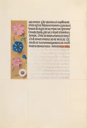 Horas da rainha Isabel, a católica, rainha da Espanha: Fol. 218v, Escritório dos Mortos, c. 1500.
