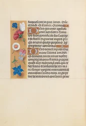 Horas da rainha Isabel, a católica, rainha da Espanha: Fol. 225v, c. 1500.
