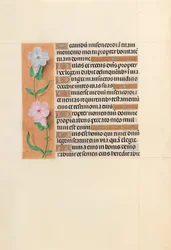 Horas da rainha Isabel, a católica, rainha da Espanha: Fol. 234v, c. 1500.