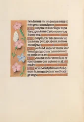 Horas da rainha Isabel, a católica, rainha da Espanha: Fol. 240v, c. 1500.