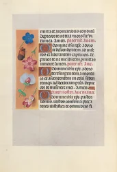 Horas da rainha Isabel, a católica, rainha da Espanha: Fol. 265v, c. 1500.