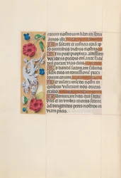Horas da rainha Isabel, a católica, rainha da Espanha: Fol. 59v, c. 1500.