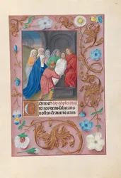 Horas da rainha Isabel, a católica, rainha da Espanha: Fol. 77r, sepultamento, c. 1500.