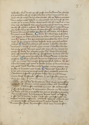 Historiated Initial P: Chuva de sapos, rãs e vermes