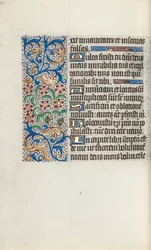 Livro de Horas de Uso de Rouen: fol. 125v, c. 1470.