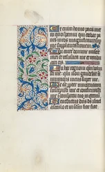 Livro de Horas de Uso de Rouen: fol. 128v, c. 1470