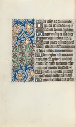 Livro de Horas de Uso de Rouen: fol. 129v, c. 1470