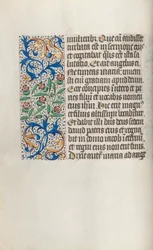 Livro de Horas de Uso de Rouen: fol. 15v, c. 1470