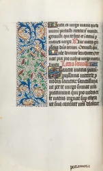 Livro de Horas de Uso de Rouen: fol. 35v, c. 1470