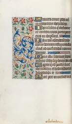 Livro de Horas de Uso de Rouen: fol. 62v, c. 1470