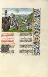 Os ingleses cercam La Rochelle