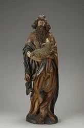 São João Batista, c.1515 (lenha parcialmente policromada)