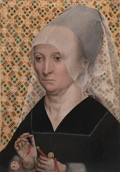 Retrato de uma mulher, c. 1490-1495.