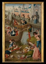 Painel da Lenda de Santa Úrsula