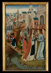 Painel da Lenda de Santa Úrsula