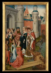 Painel da Lenda de Santa Úrsula