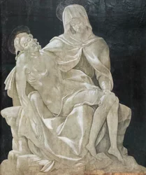 Luto pelo Cristo morto (Pietà), o mestre de Madonna de Manchester