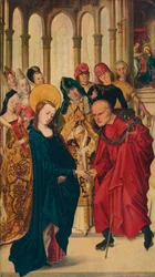 "O Casamento da Virgem", século XV