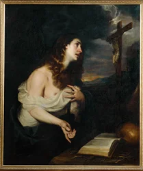 Maria Madalena, penitente (pintura sobre tela)